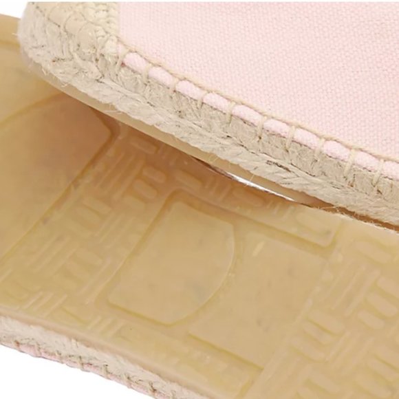 Joules Embroidered Canvas Espadrille A373821- Shelbury Pink 6 - Picture 3 of 5